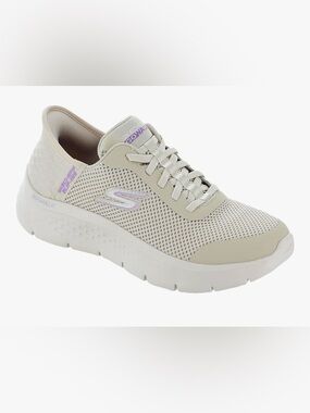 Sz 6 US Skechers Women's Slip-On Go walk grand entry Sneaker in off white